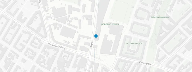 Map showing location of Terrace & Rooftop Bar at UC Shuffleboard Bar