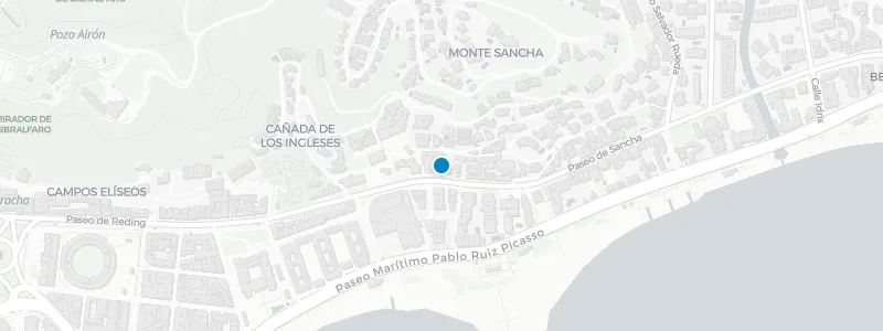 Map showing location of Terraza Chinitas Bellavista