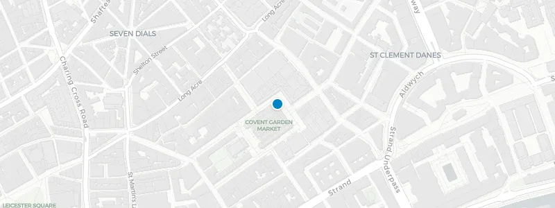 Map showing location of SushiSamba Covent Garden