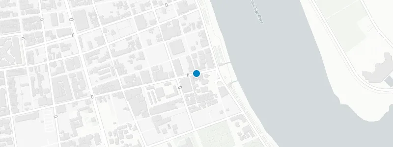 Map showing location of Le Moon Rooftop