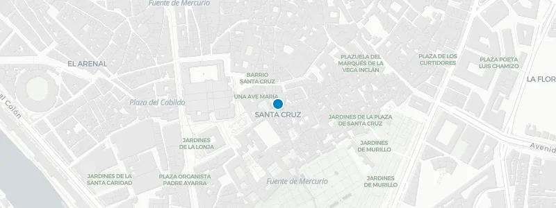 Map showing location of Fulton Terraza at Palacio Alcazar