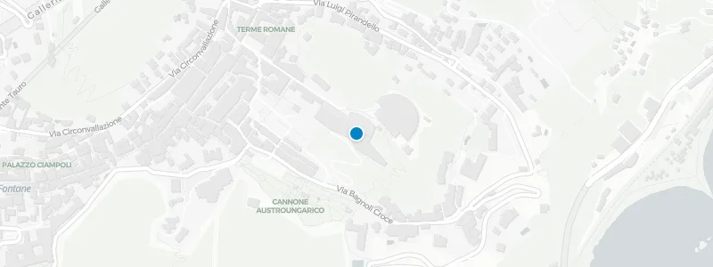 Map showing location of Bar Timeo