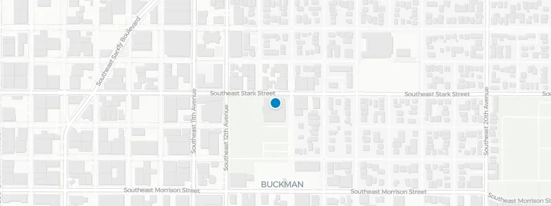 Map showing location of Roof Deck at Revolution Hall