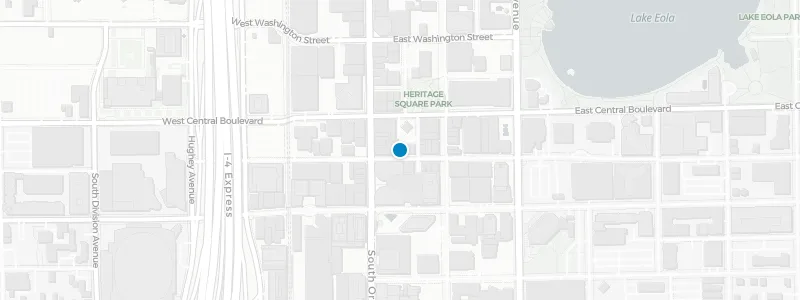 Map showing location of Hanson's Shoe Repair