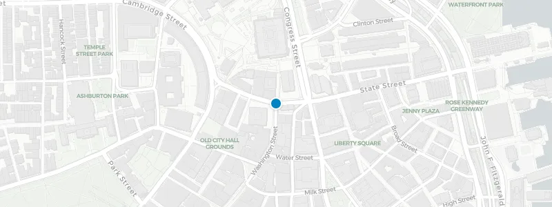 Map showing location of Lookout Rooftop and Bar
