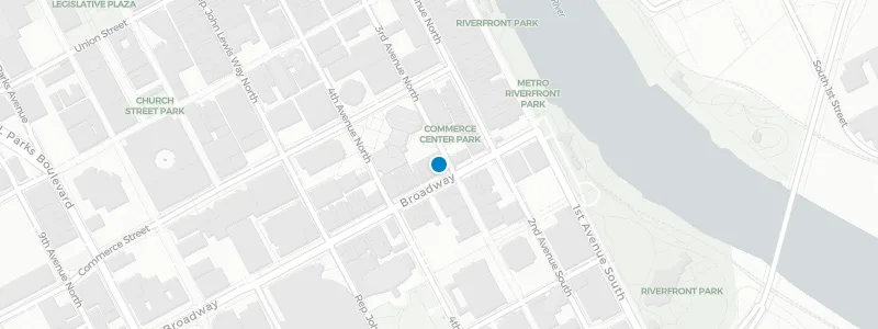 Map showing location of The Lookout at Ole Red