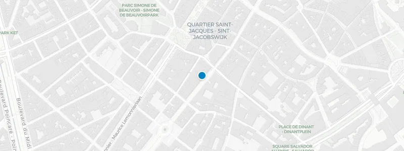 Map showing location of The Eight Rooftop