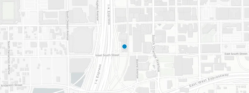 Map showing location of AC Sky Bar