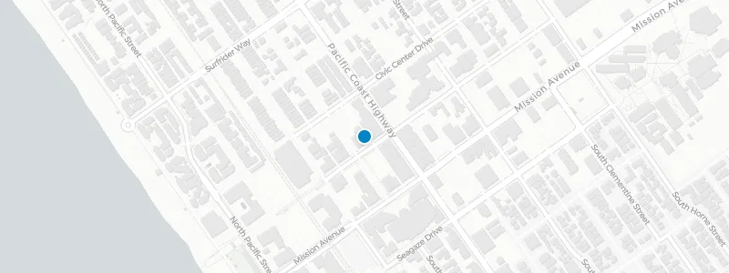 Map showing location of Cococabana