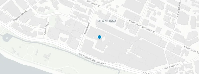Map showing location of Dave & Buster's Honolulu