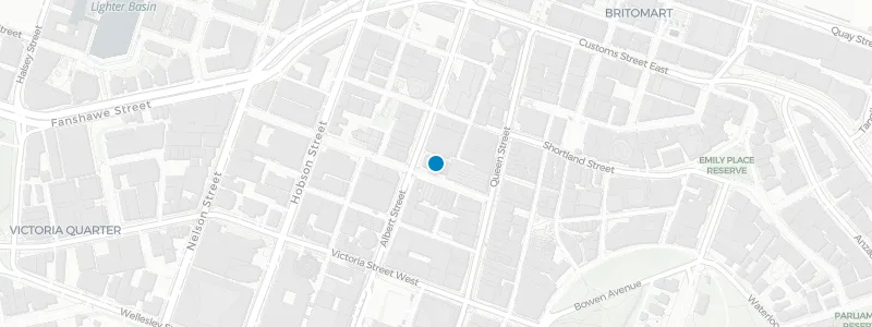 Map showing location of Bar Albert