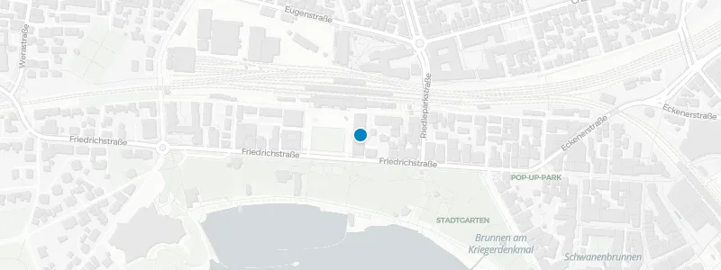 Map showing location of SEEhotel Friedrichshafen Roof Terrace
