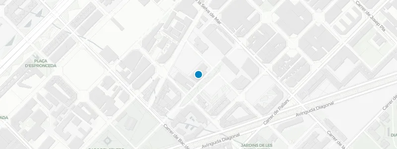 Map showing location of SíSí Rooftop Bar Barcelona