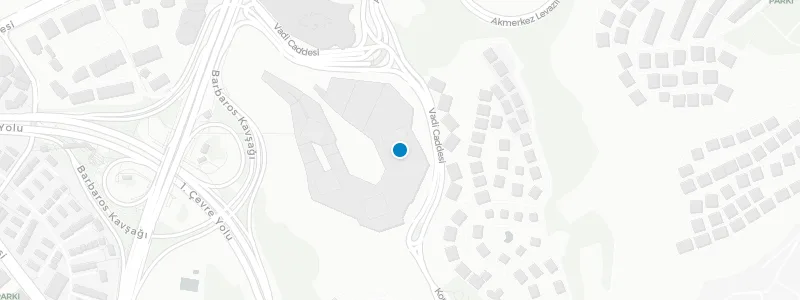 Map showing location of Raffles Istanbul