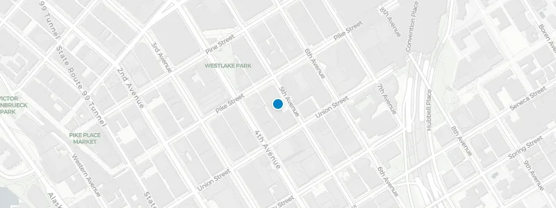 Map showing location of Frolik Kitchen + Cocktails