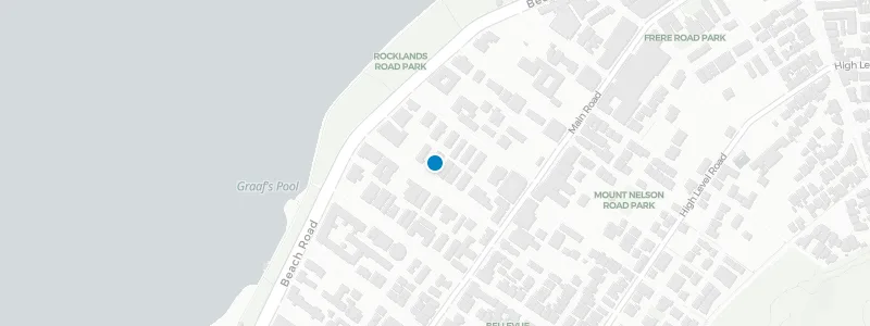 Map showing location of SKYE Rooftop Bar