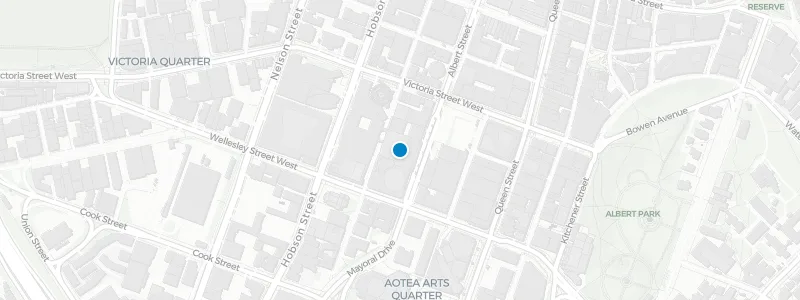 Map showing location of Skycity Grand Hotel