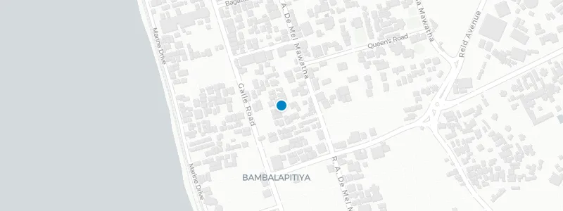 Map showing location of Cloud Café