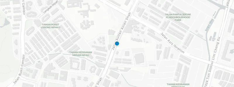Map showing location of Senses Bar