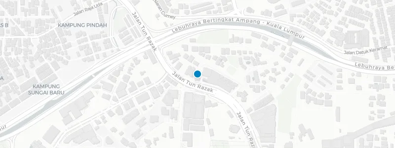 Map showing location of Roofino Skydining & Bar