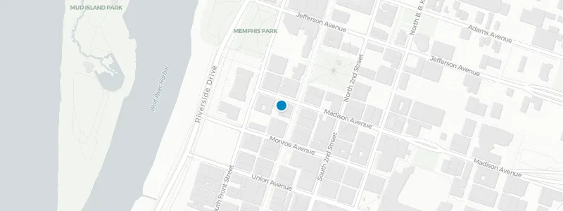Map showing location of Hu. Roof