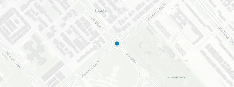 Map showing location of The Ritz-Carlton, Abu Dhabi
