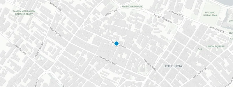 Map showing location of Sphere Rooftop Bar