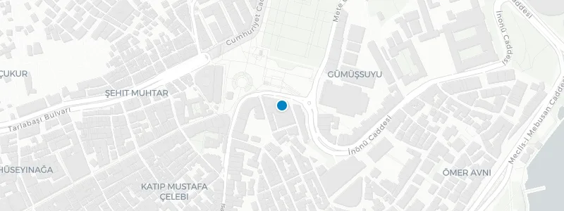 Map showing location of The Marmara Taksim