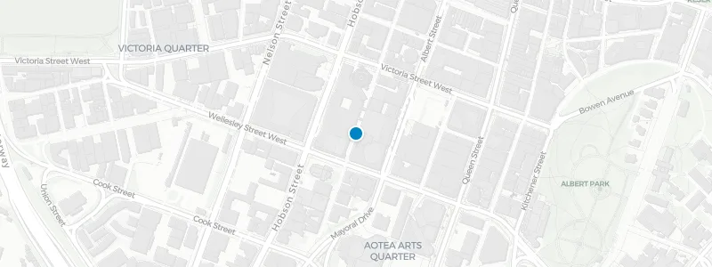 Map showing location of The Glass Goose