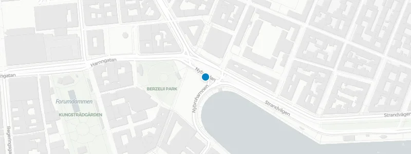 Map showing location of Dramaten Terrace