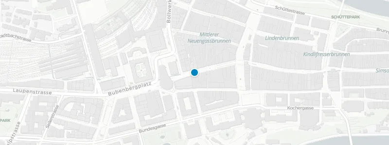 Map showing location of Rooftop Brasserie & Bar