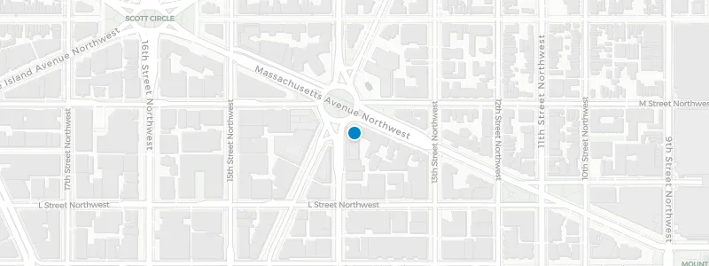 Map showing location of Hedy's Rooftop