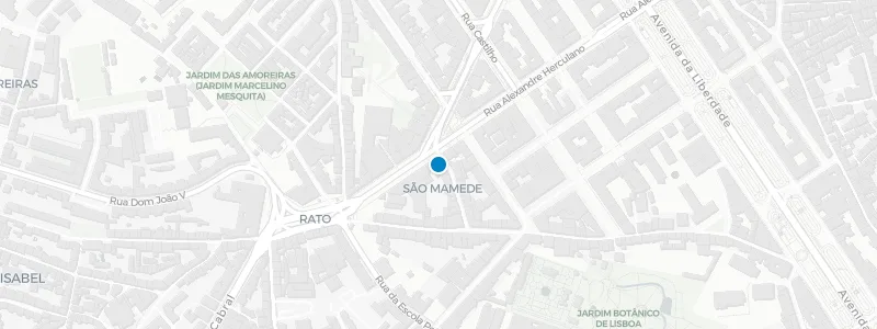 Map showing location of Mama Shelter Lisboa Rooftop