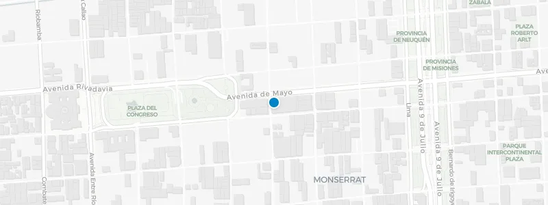 Map showing location of Dome Rooftop Bar