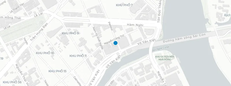 Map showing location of RONIN