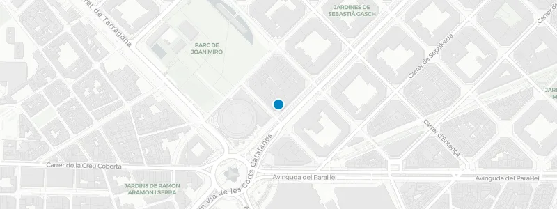 Map showing location of B-Bar at B-Hotel