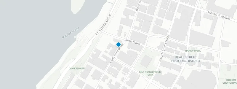 Map showing location of Beck & Call