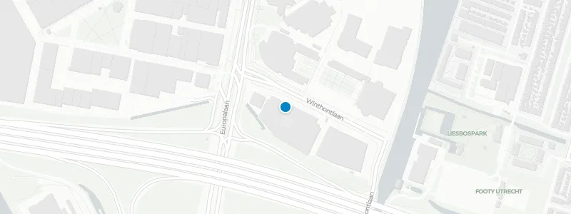 Map showing location of Sky Lounge Utrecht