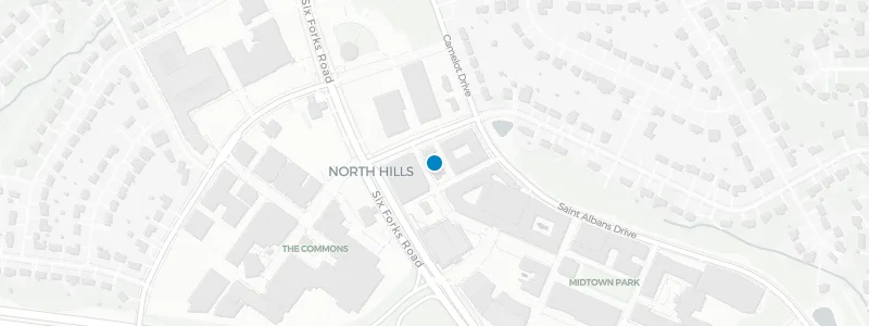 Map showing location of Level7 Rooftop Lounge