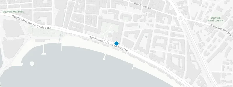 Map showing location of Le Panorama Rooftop by Sainte Marguerite