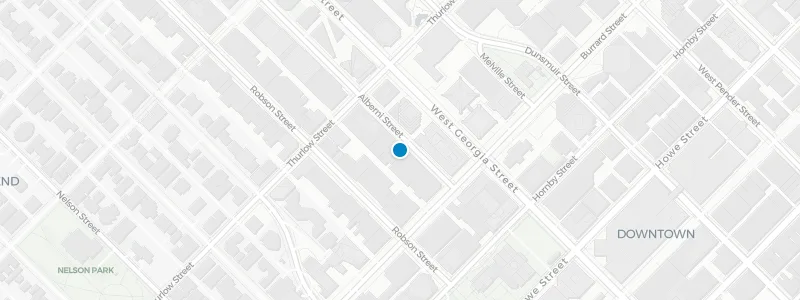 Map showing location of The Roof at Black & Blue