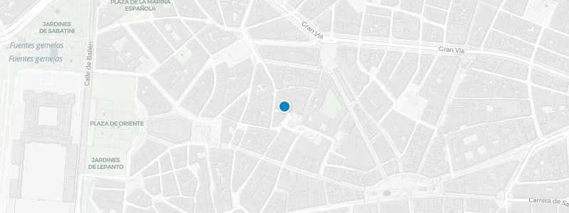 Map showing location of Inhala Terraza