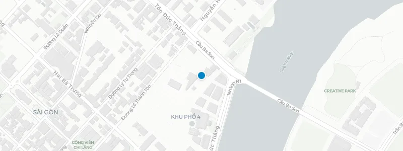 Map showing location of Propeller Rooftop Bar HCM