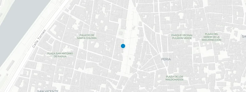 Map showing location of The Corner House