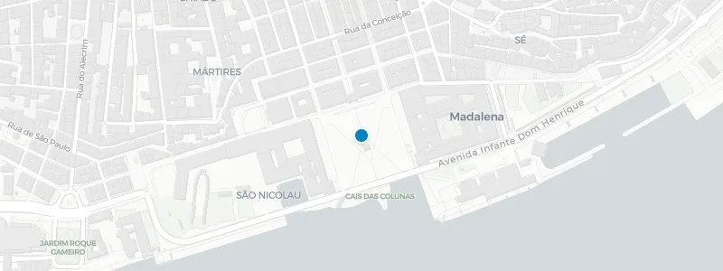 Map showing location of UpScale Bar