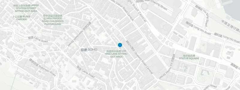 Map showing location of Wav Rooftop