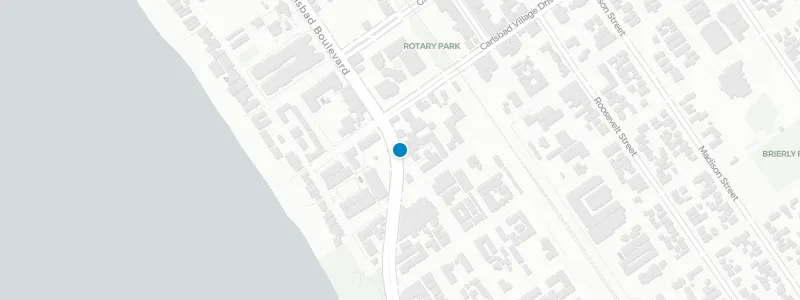 Map showing location of Park 101
