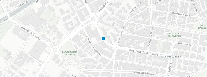 Map showing location of Hotel Andalucía Center