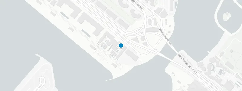 Map showing location of The Penthouse