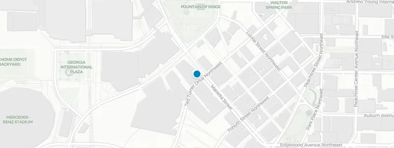 Map showing location of SkyLounge